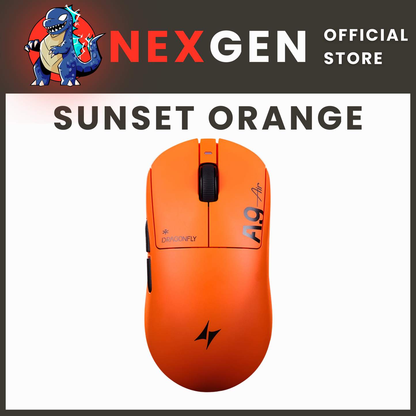 ATK Dragonfly A9 Air | 8000 Hz Gaming Mouse 47G PAW3950 Ultra 300MAH | NexGen Lab