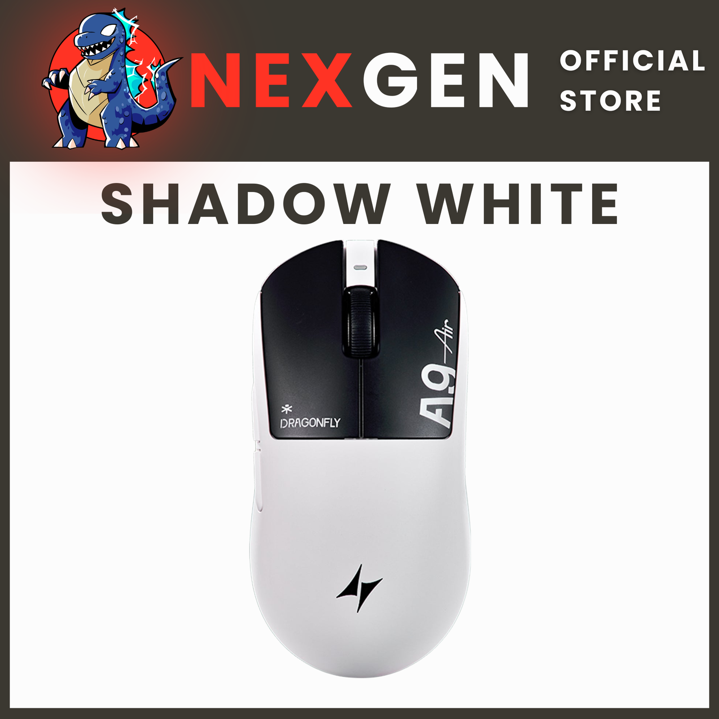 ATK Dragonfly A9 Air | 8000 Hz Gaming Mouse 47G PAW3950 Ultra 300MAH | NexGen Lab