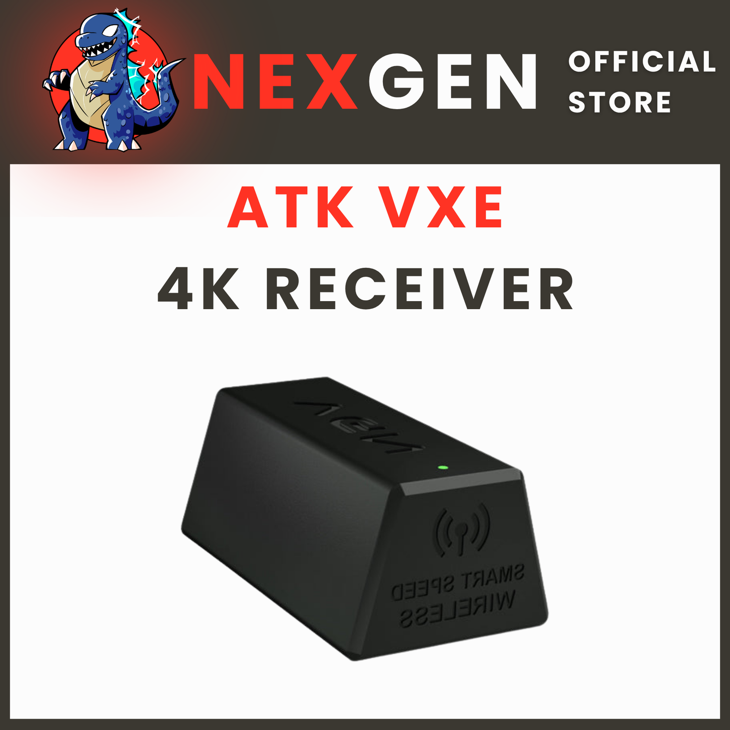 ATK VXE 4K Receiver | R1 F1 Pro Max Wireless 4000Hz Dongle | NexGen Lab