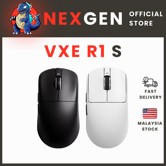 VXE Dragonfly R1 S | 1000 Hz Gaming Mouse 52G Xhero AI Nearlink 520MAH | NexGen Lab